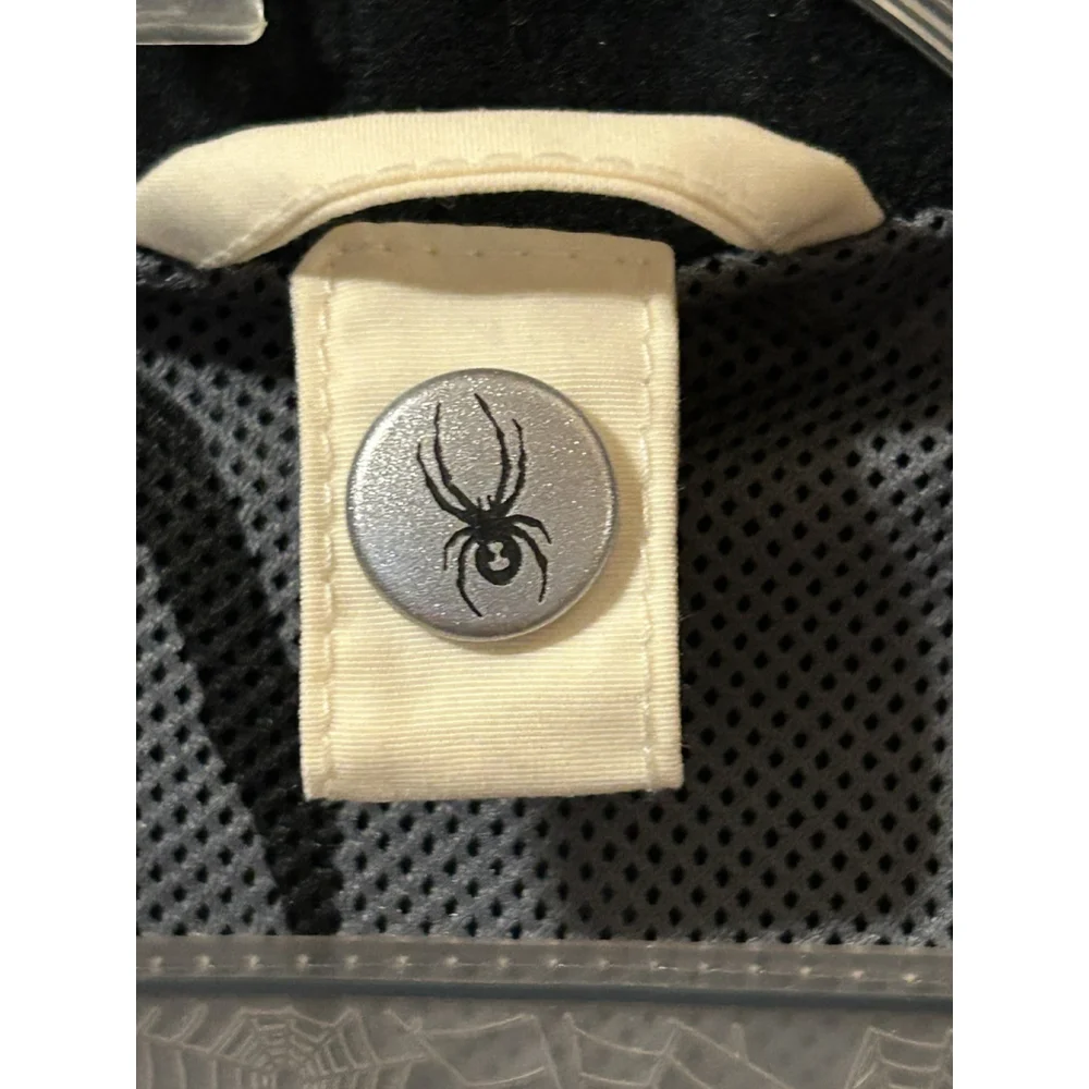 Spyder XT5000 Cream & Black Woman's Ski/Snowboarding Jacket Coat No Hat Size: 8 - Picture 16 of 16